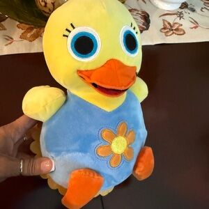 Cheerful BabyFirst Duck Plush Toy